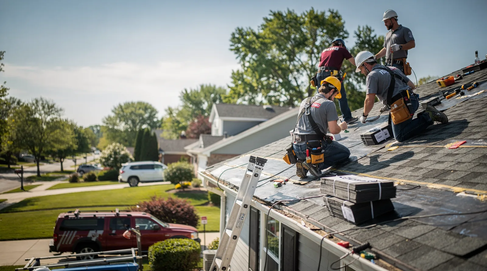 Roof Repair in Humboldt, IL around you